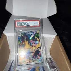 2025 POKEMON JTG EN-JOURNEY TOGETHER ILLUSTRATION RARE IONO'S KILOWATTREL PSA 10 - Image 1