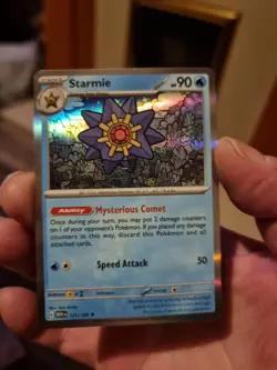 Starmie - 121/165 - Holo Rare - Scarlet & Violet: 151 - Pokemon TCG - Image 1