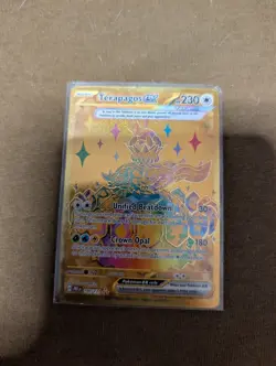 Pokemon TCG Terapagos EX 180/131 Prismatic Evolutions Gold Hyper Rare - Image 1