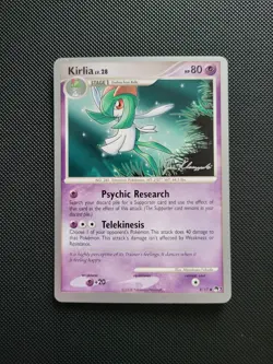 Pokemon TCG Kirlia World Championship Series 2008 Promos Singles 8/17 - mint - Image 1