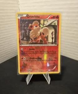 The Pokemon Company Growlithe 10/99 Next Destinies Reverse Holo Common 80 HP ENG - Image 1
