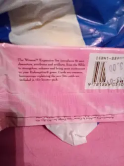 Redemption CCG TCG 1995 Original Limited Edition Booster Pack Sealed the women - Image 4