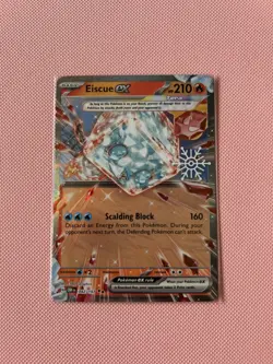 Pokemon TCG Eiscue ex 042/197 Countdown Calendar Snowflake Promo Holo obsidian - Image 1