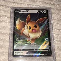 The Pokemon Company Pokemon TCG Eevee V SWSH065 SWSH Promo Holo 190 HP - Image 1