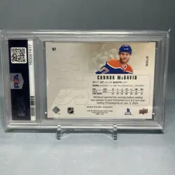 2024-25 CONNOR MCDAVID GOLD SPX PSA 10 POP 2 OILERS #97 - Image 2