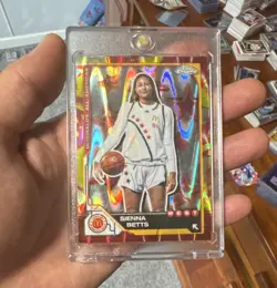 2025 Topps Chrome McDonald's All American Sienna Betts #38 card numbered 24/25 - Image 1