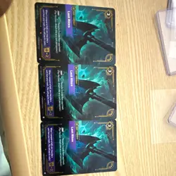 League of Legends Riftbound Last Rites playset lot of 3 English - Image 1
