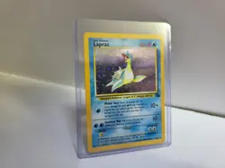 Lapras Pokemon TCG WOTC 1999 10/62 Unlimited Holo Rare Fossil Set LP #G46 - Image 5