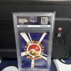 Pokemon TCG ___'s Chansey 113 Japanese Gym 2 Holo 1999 PSA 8 Graded - Image 2