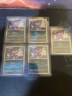 5 Swirl 🌀 Cosmo Holo Sableye 136/193 PAL Promo NM/M - Image 2