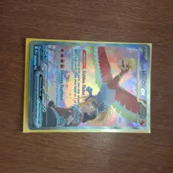 Ethan's Ho-Oh Ex 230/182 Special Illustration Rare Holo SV10: Destined Rivals NM - Image 4