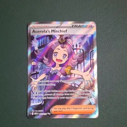 Acerolas Mischief 165/132 Mega Evolution Ultra Rare Holo Near Mint English - Image 1