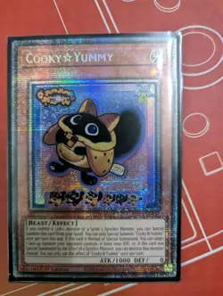 Yu-Gi-Oh TCG Cooky Yummy JUSH-EN017 Starlight Rare 1st Edition - Image 1
