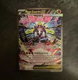 Mega Zygarde EX Pokemon TCG Full Art Holo Rare 310HP Evolutions 120/088 EN - Image 1