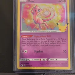Pokemon TCG 25th Anniversary Mew 011/025 Holo Promo 3 Card Lot ENG - Image 4