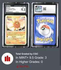Solrock 9/102 Triumphant Holo Rare 2010 CGC 9.5 MINT+ - Image 1