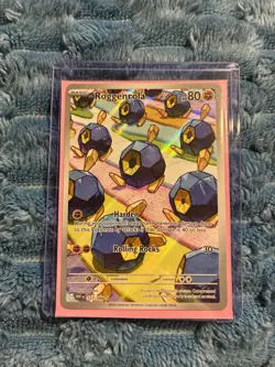 WHT 127/086 Roggenrola Illustration Rare Pack Fresh Pokemon Card 🫶 - Image 1
