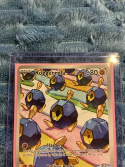 WHT 127/086 Roggenrola Illustration Rare Pack Fresh Pokemon Card 🫶 - Image 2