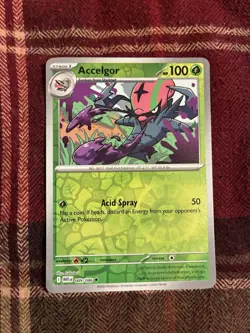 WHT 009/086 Accelgor Holo Pack Fresh Pokemon Card 🫶 - Image 1