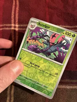 WHT 009/086 Accelgor Holo Pack Fresh Pokemon Card 🫶 - Image 4