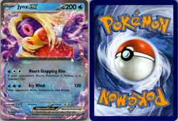 JYNX EX 124/165 DOUBLE RARE 151 POKEMON NM - Image 3