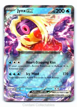 Jynx EX 124/165 - Scarlet & Violet 151 - Pokemon Card - Lightly Played - Image 1