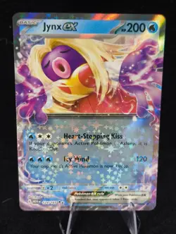 Jynx EX 124/165 - Double Rare - 151 MEW - Pokemon - English - - Image 1