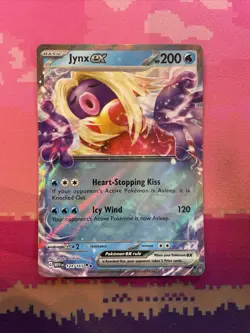 Pokemon Card Jynx ex 124/165 Ultra Rare Scarlet & Violet 151 Near Mint - Image 1