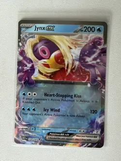 Jynx ex - 124/165 Double Rare - Pokemon 151 - NM - Image 1