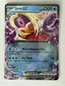 Jynx ex - 124/165 Double Rare - Pokemon 151 - NM - Image 3