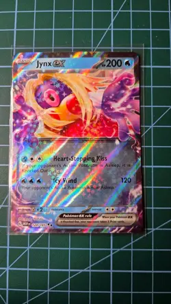 Jynx ex 124/165 Scarlet & Violet 151 Double Rare Pokemon Card NM - Image 1
