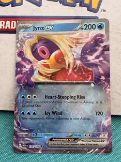 Pokemon - Jynx ex - 124/165 - Scarlet & Violet 151 - Holo - Double Rare NM - Image 1