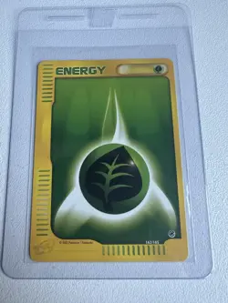 Grass Energy 162/165 Expedition WOTC Vintage Pokemon - Image 1
