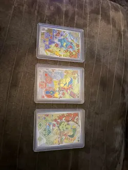 Pokemon TCG First Partner Illustration Collection Series 2 Johto (Set of 3) NM - Image 1