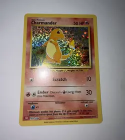 Pokemon TCG Charmander 001/034 Trading Card Game Classic Holo English 2023 HP50 - Image 1