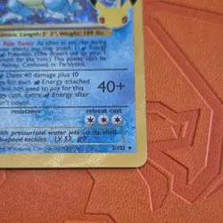 Nintendo Pokemon TCG Blastoise 2/102 Base Set EN Holo Rare 1999 HP 100 - Image 4