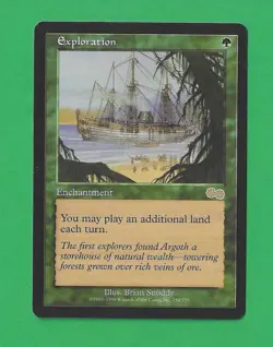 1998 Magic the Gathering - Exploration - Urza's Saga MTG - Image 1