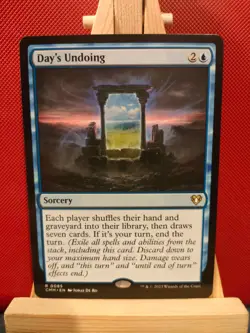 Day's Undoing - Commander Masters - NM - Rare - MTG - Image 1