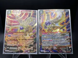 Dragon Ball Super Card Game BT21-120 SPR & SR Two Card Lot nm/m - Image 1
