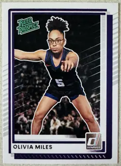 2025-26 Panini Donruss Olivia Miles Rated Prospect 2-Card Lot Lynx - Image 2