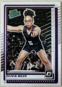 2025-26 Panini Donruss Olivia Miles Rated Prospect 2-Card Lot Lynx - Image 4
