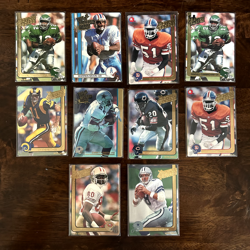 1990's Action Packed Football - 11 Card Lot - Hall of Famers - 24kt Gold - Image 1