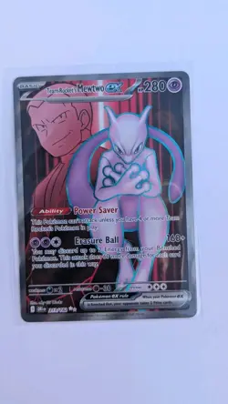 Pokemon MEW EX 205/165 & MEWTWO 231/182 SCARLET&VIOLET - 2 CARD LOT MT+ - Image 3