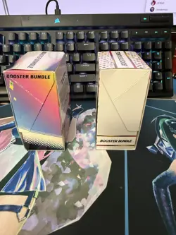 Pokemon Prismatic Evolution/151 EMPTY 2 Booster Bundle Boxes with Sleeves (READ) - Image 2