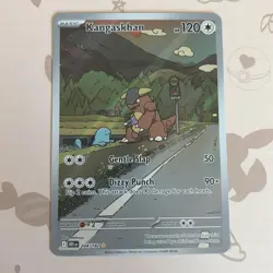 Pokemon TCG Kangaskhan Destined Rivals 204/182 Illustration Rare NM - Image 1