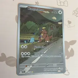 Pokemon TCG Kangaskhan Destined Rivals 204/182 Illustration Rare NM - Image 2