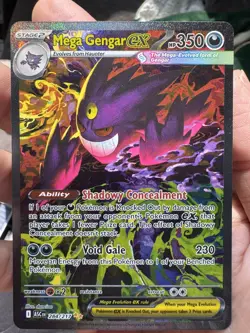 Pokemon TCG Mega Gengar EX 284/217 SIR Ascended Heroes NM - Image 5
