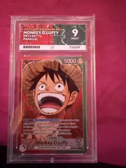 Monkey.D.Luffy - OP13-001 ACE 9 - One Piece Leader English - Image 1