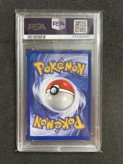 Pokemon Weezing 1999-2000 Copyright Fossil Unlimited #45 PSA 9 “Third Print” AUS - Image 2