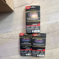Pokemon TCG Phantasmal Flames Pack Lot - 3 Packs 3 Cards English Jumbo Coin - Image 3